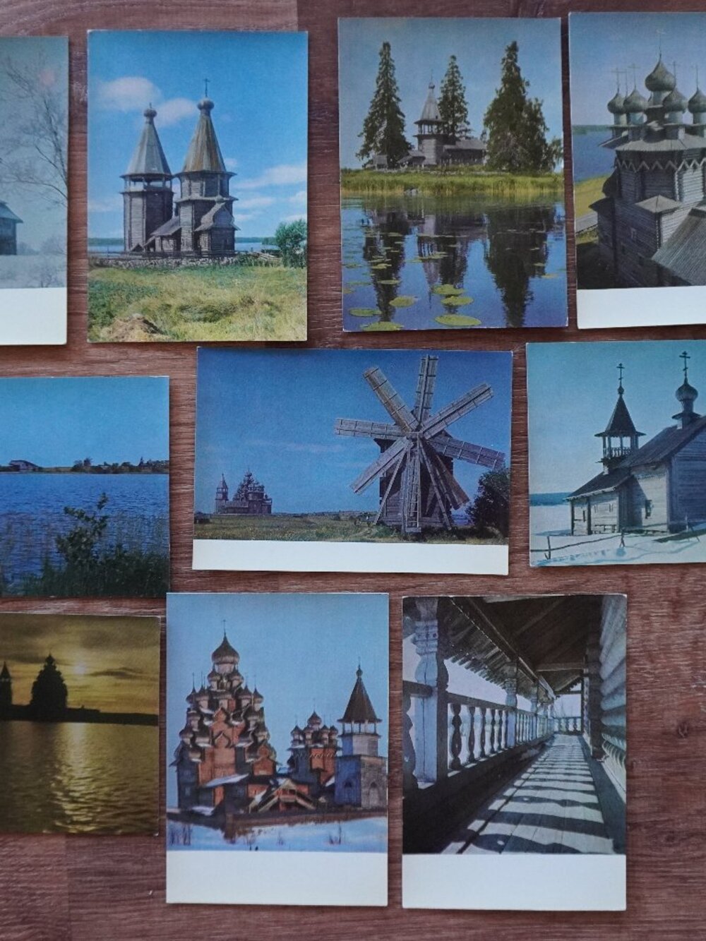 Set of photo postcards: Kizhi Island